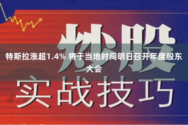 特斯拉涨超1.4% 将于当地时间明日召开年度股东大会