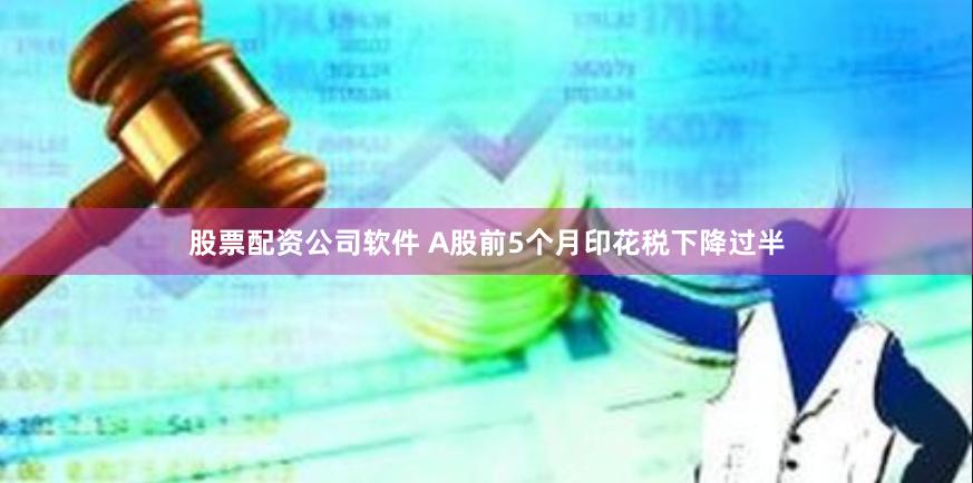 股票配资公司软件 A股前5个月印花税下降过半